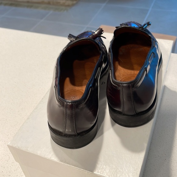 Sandro Men’s Oxblood Tassel Loafers in size 40 - Picture 3 of 4